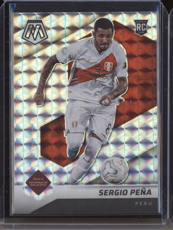 Sergio Pena 2022 Panini Mosaic RTWC 44 Mosaic RC