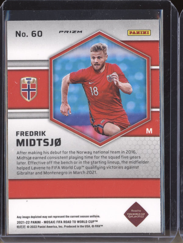 Fredrik Midtsjo 2022 Panini Mosaic RTWC 60 Mosaic RC