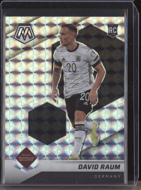 David Raum 2022 Panini Mosaic RTWC 63 Mosaic RC