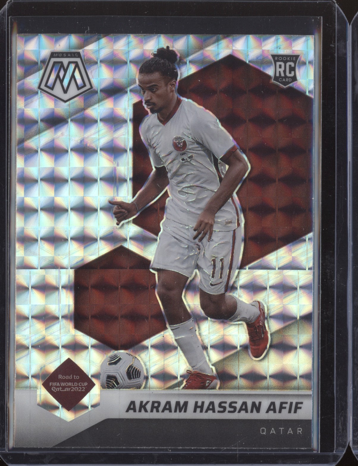 Akram Hassan Afif 2022 Panini Mosaic RTWC 70 Mosaic RC