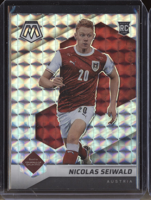 Nicolas Seiwald 2022 Panini Mosaic RTWC 80 Mosaic RC