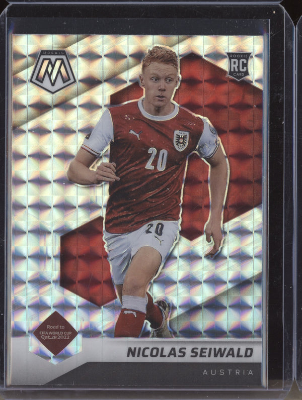 Nicolas Seiwald 2022 Panini Mosaic RTWC 80 Mosaic RC