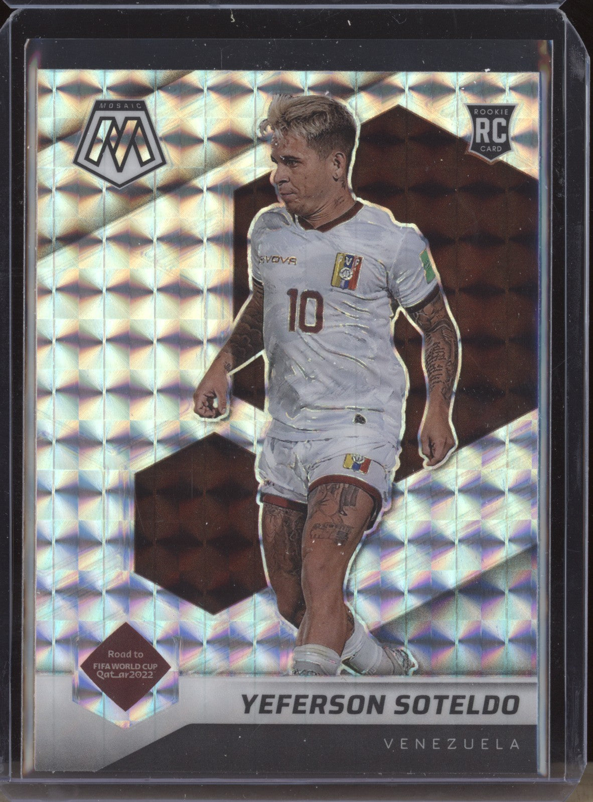 Yeferson Soteldo 2022 Panini Mosaic RTWC 97 Mosaic RC