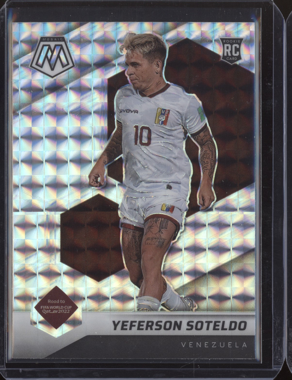 Yeferson Soteldo 2022 Panini Mosaic RTWC 97 Mosaic RC