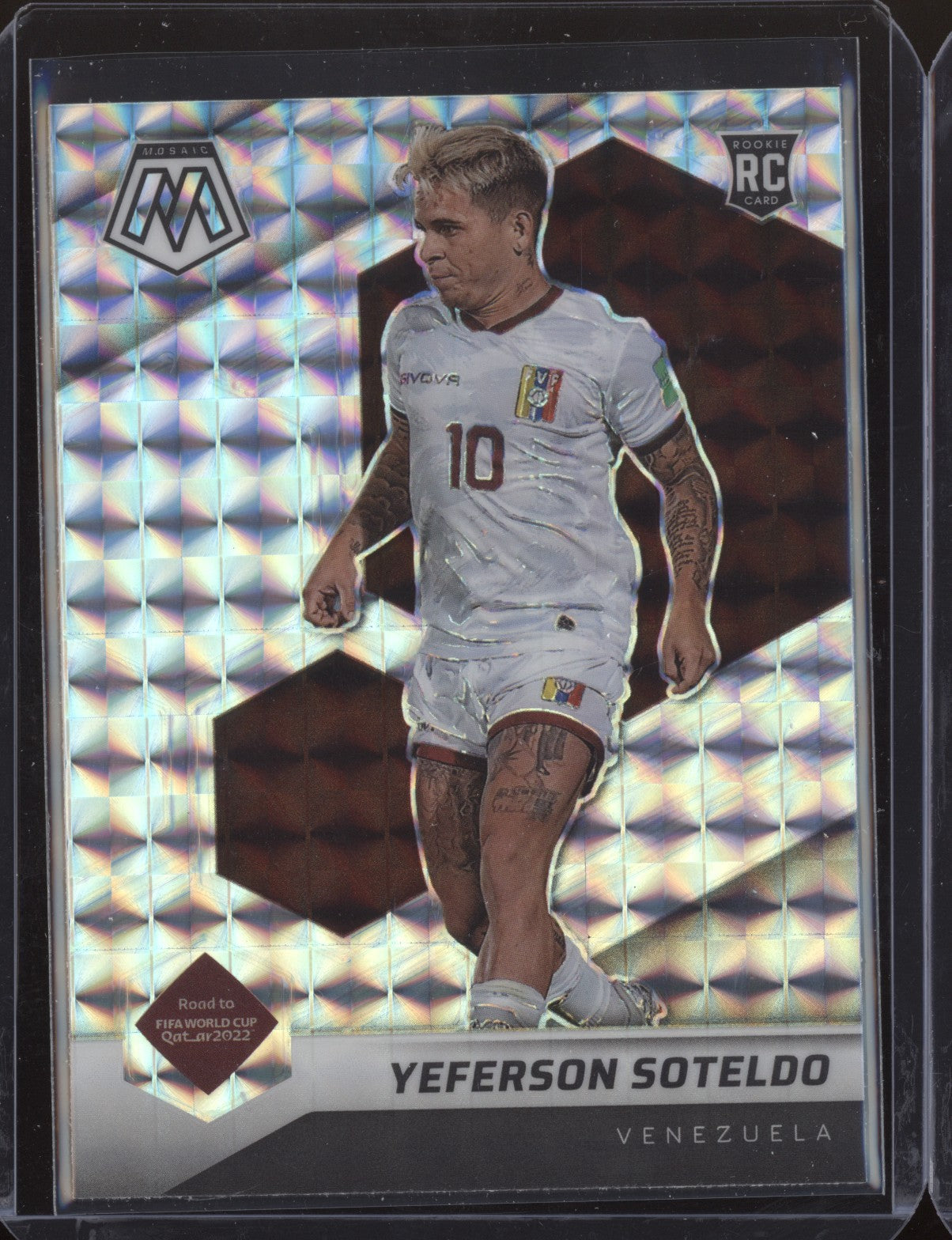 Yeferson Soteldo 2022 Panini Mosaic RTWC 97 Mosaic RC