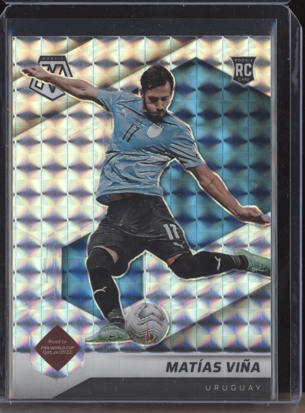 Matias Vina 2022 Panini Mosaic RTWC 116 Mosaic RC