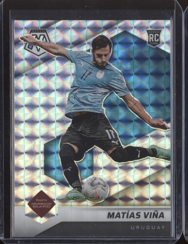 Matias Vina 2022 Panini Mosaic RTWC 116 Mosaic RC