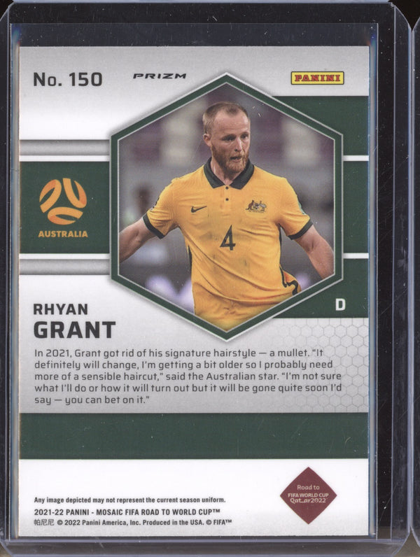 Rhyan Grant 2022 Panini Mosaic RTWC 150 Mosaic RC