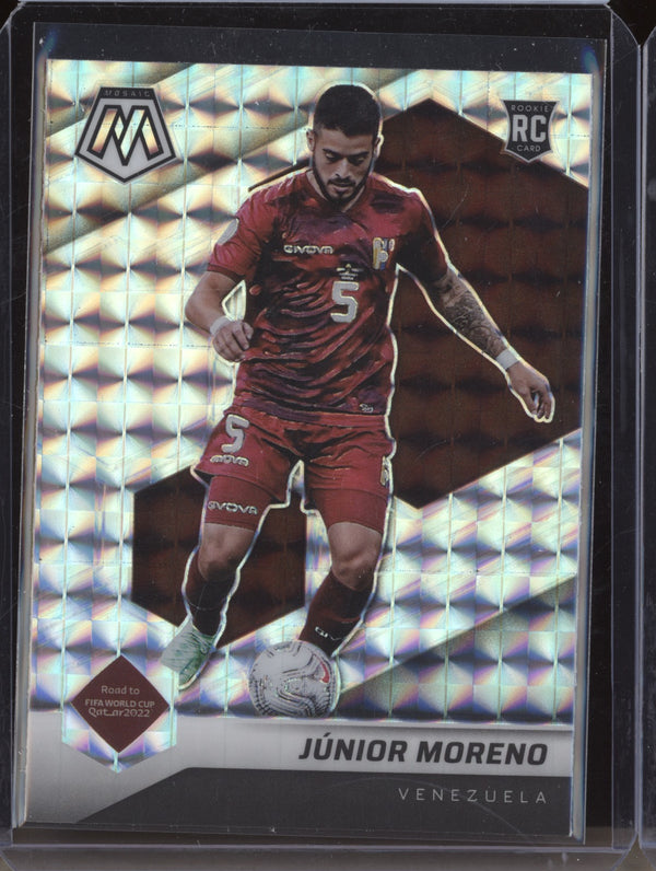 Junior Moreno 2022 Panini Mosaic RTWC 98 Mosaic RC