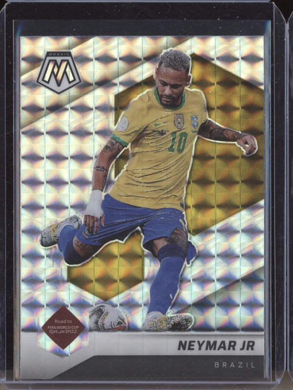 Neymar Jr 2022 Panini Mosaic RTWC 158 Mosaic