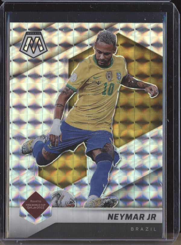 Neymar Jr 2022 Panini Mosaic RTWC 158 Mosaic