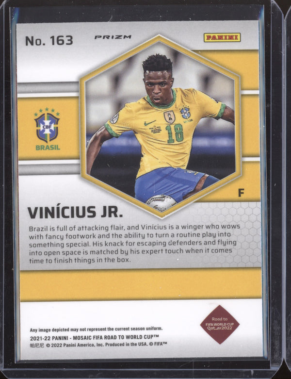 Vinicius Jr 2022 Panini Mosaic RTWC 163 Mosaic