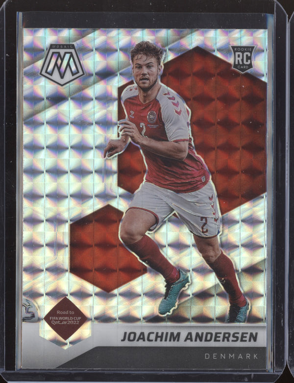 Joachim Andersen 2022 Panini Mosaic RTWC 152 Mosaic RC