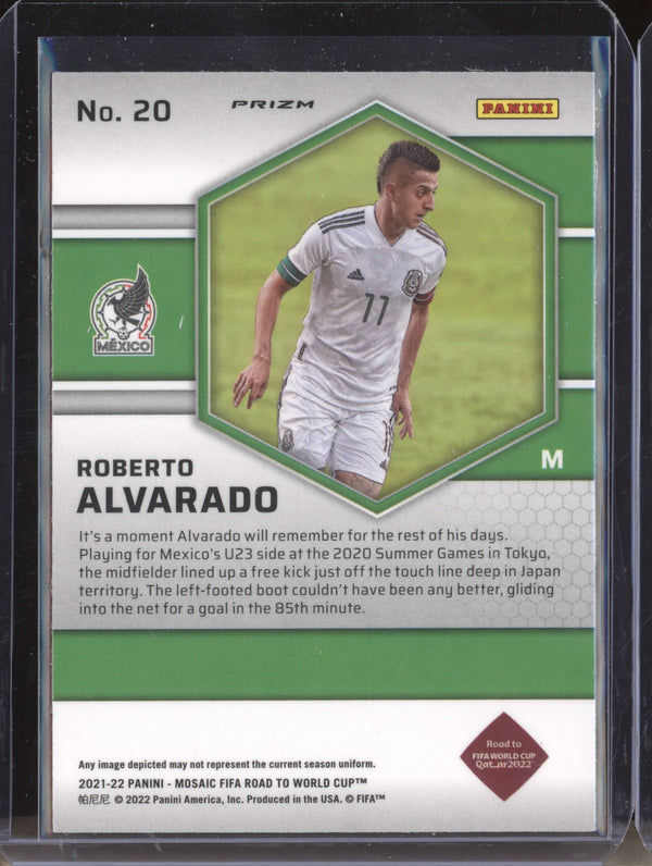 Roberto Alvarado 2022 Panini Mosaic RTWC 20 Mosaic RC