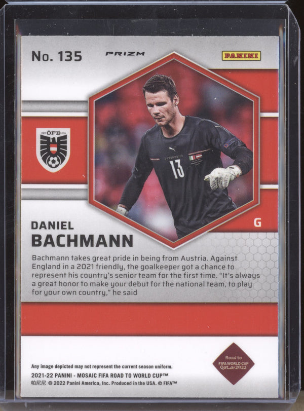 Daniel Bachmann 2022 Panini Mosaic RTWC 135 Mosaic RC