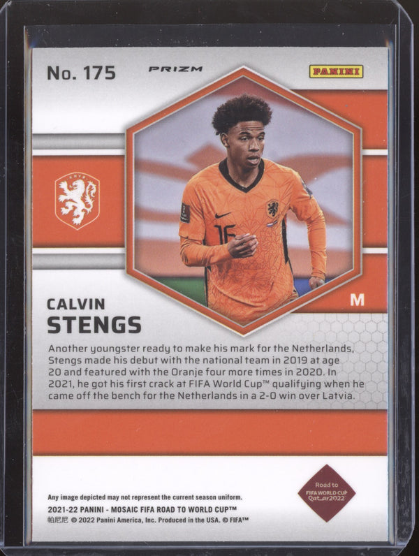 Calvin Stengs 2022 Panini Mosaic RTWC 175 Mosaic RC