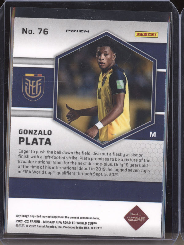 Gonzalo Plata 2022 Panini Mosaic RTWC 76 Mosaic RC