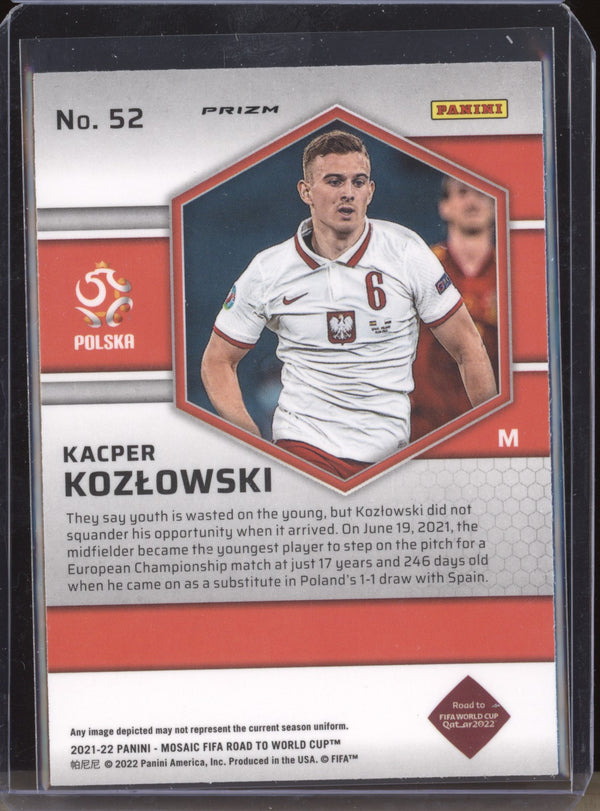 Kacper Kozlowski 2022 Panini Mosaic RTWC 52 Mosaic RC