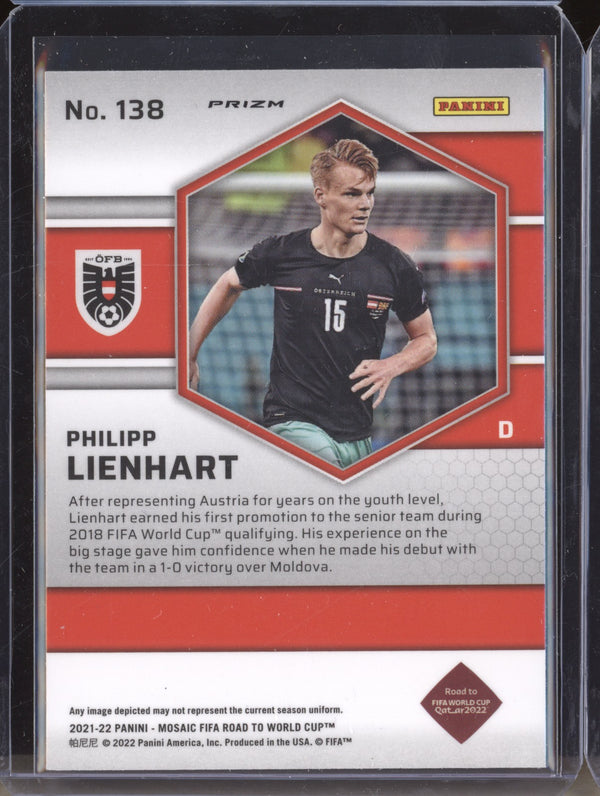 Philipp Lienhart 2022 Panini Mosaic RTWC 138 Mosaic RC