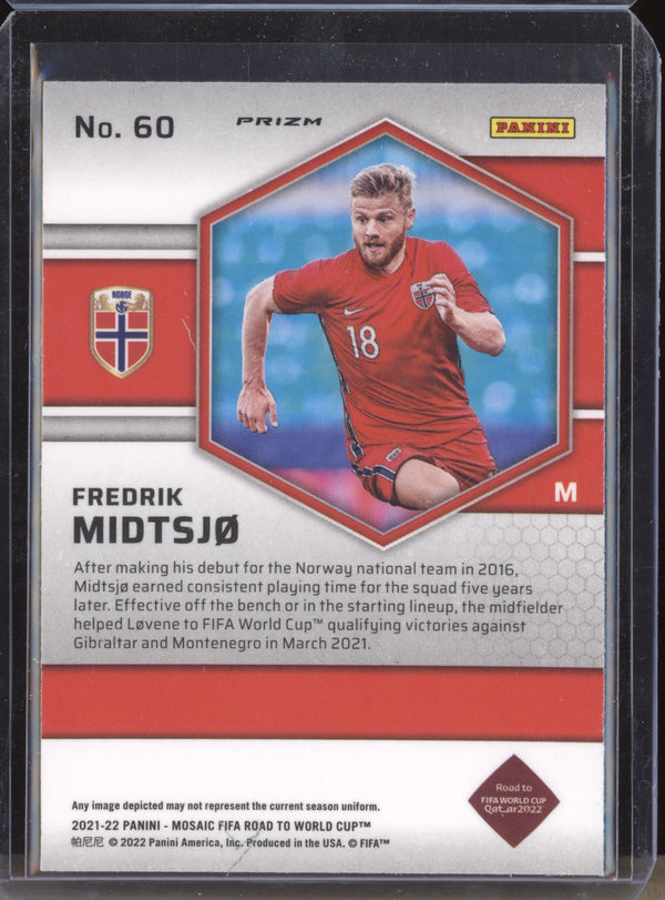 Fredrik Midtsjo 2022 Panini Mosaic RTWC 60 Mosaic RC