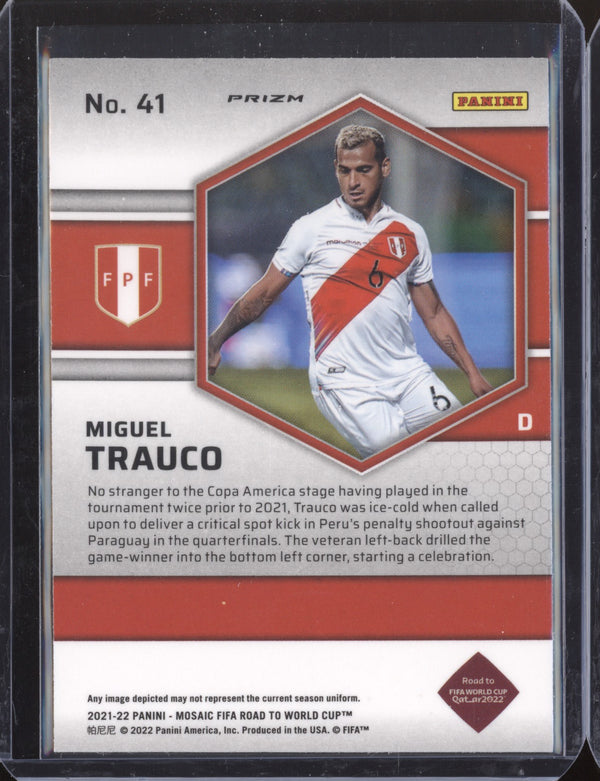 Miguel Trauco 2022 Panini Mosaic RTWC 41 Mosaic RC