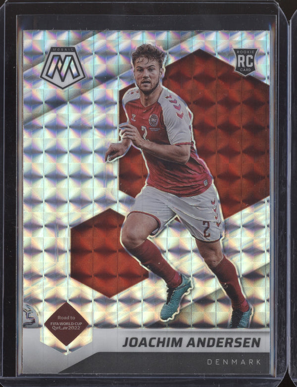 Joachim Andersen 2022 Panini Mosaic RTWC 152 Mosaic RC