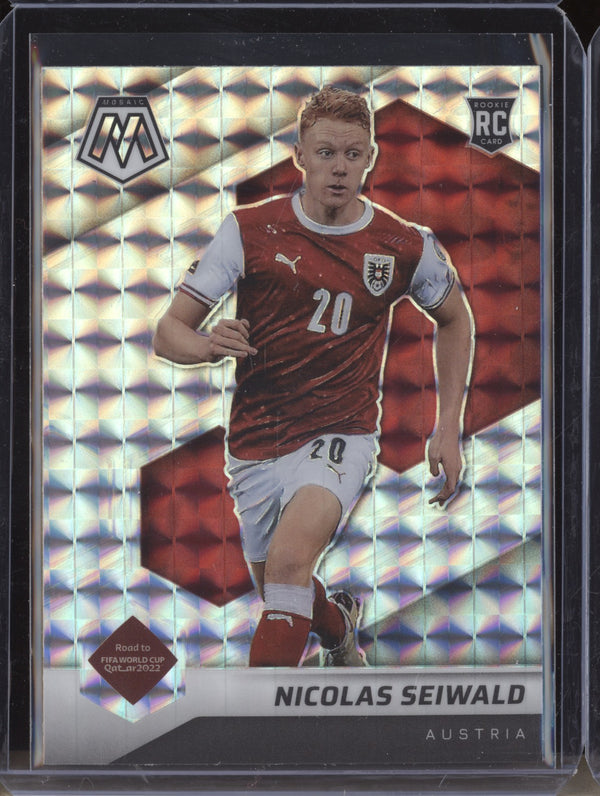 Nicolas Seiwald 2022 Panini Mosaic RTWC 80 Mosaic RC