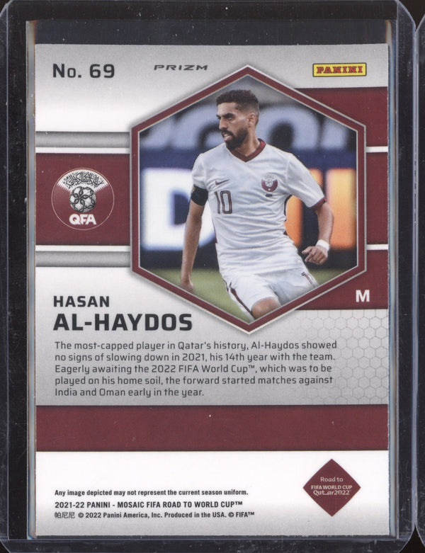 Hasan Al-Haydos 2022 Panini Mosaic RTWC 69 Mosaic RC