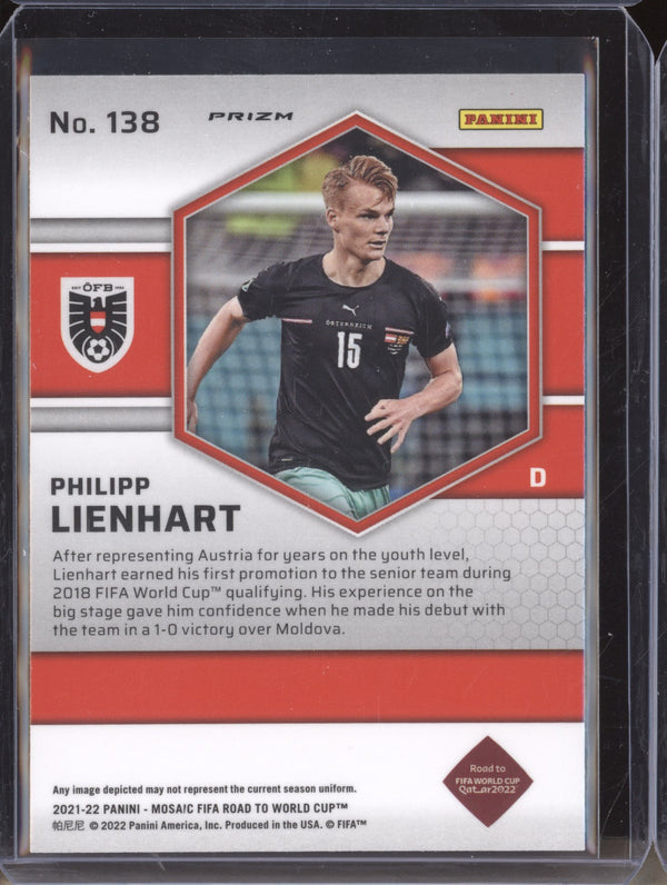 Philipp Lienhart 2022 Panini Mosaic RTWC 138 Mosaic RC