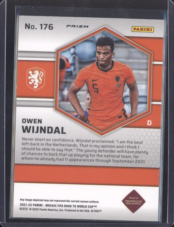 Owen Wijndal 2022 Panini Mosaic RTWC 176 Mosaic RC