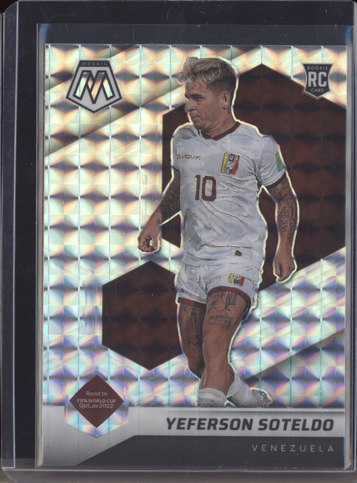 Yeferson Soteldo 2022 Panini Mosaic RTWC 97 Mosaic RC