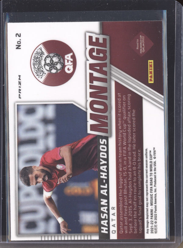 Hasan Al-Haydos 2022 Panini Mosaic RTWC 2 Montage Mosaic RC