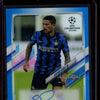 Stefano Sensi 2020-21 Topps Chrome UEFA  Blue Refractor Auto 94/150