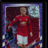 Donny Van De Beek 2020-21 Topps Chrome UEFA  Purple Speckle Refractor 230/250