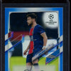 Juan Bernat 2020-21 Topps Chrome UEFA  Blue Refractor Auto 97/150