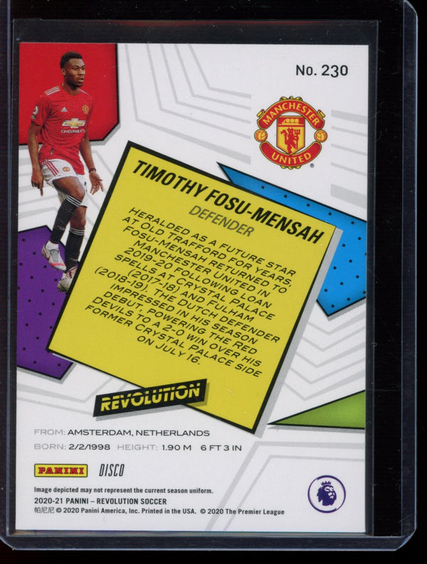 Timothy Fosu-Mensah 2020-21 Panini Revolution Disco RC