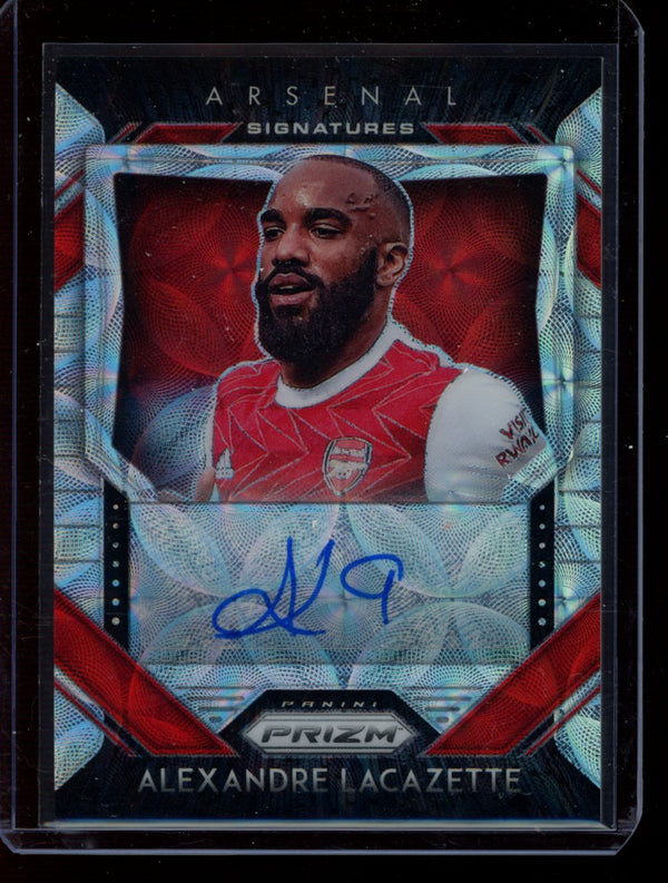 Alexandre Lacazette 2020-21 Panini Prizm Choice Auto