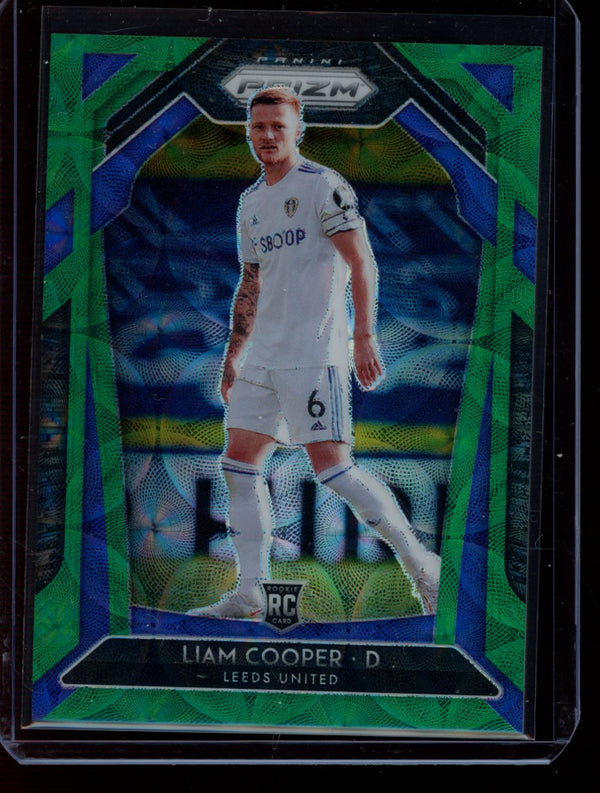 Liam Cooper 2020-21 Panini Prizm Green Choice RC 8/9