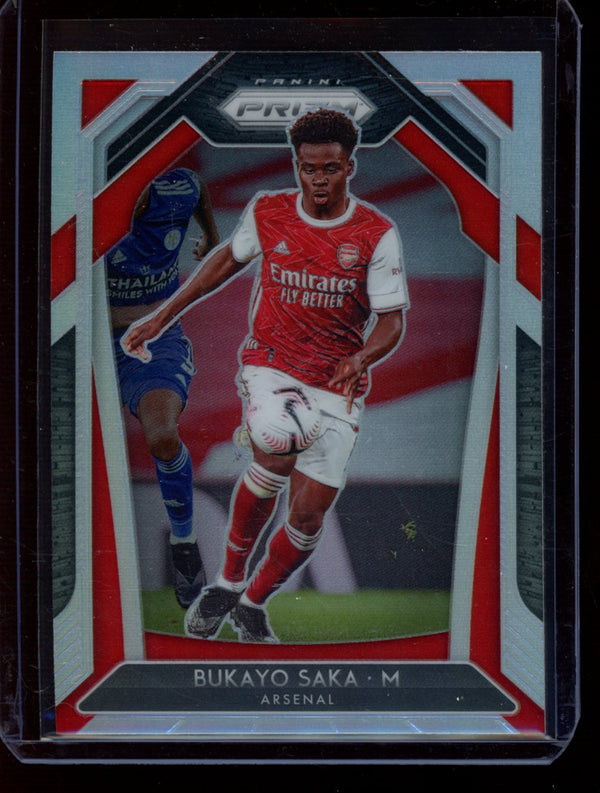 Bukayo saka 2020-21 Panini Prizm Silver