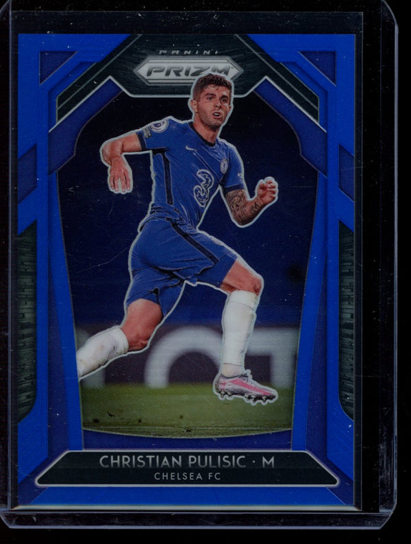 Christian Pulisic 2020-21 Panini Prizm Blue Prizm 2/199