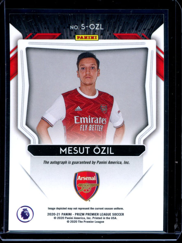 Mesut Ozil 2020-2021 Panini Prizm Signatures