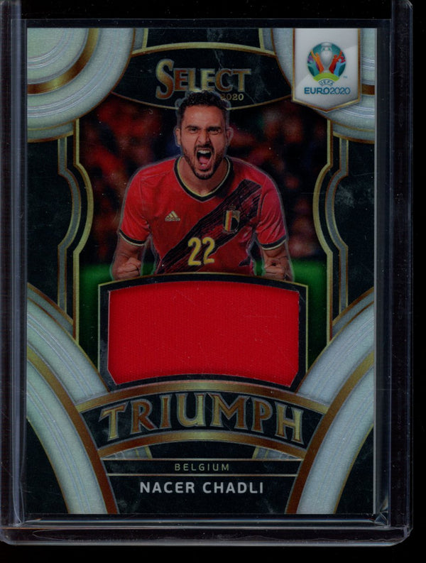 Nacer Chadli 2020 Panini Select Euro Triumph Silver