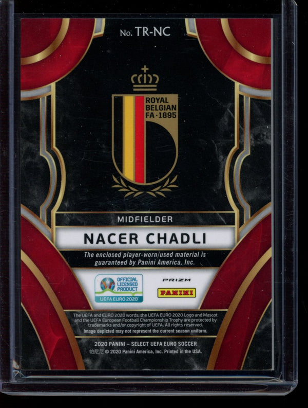 Nacer Chadli 2020 Panini Select Euro Triumph Silver