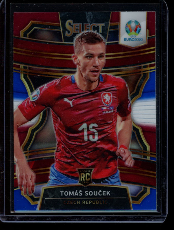 Tomas Soucek 2020 Panini Select Euro Tri Color Terrace  RC