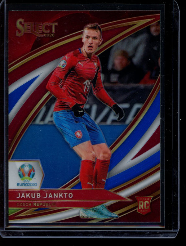 Jakub Jankto 2020 Panini Select Euro Tri Color Field Level RC