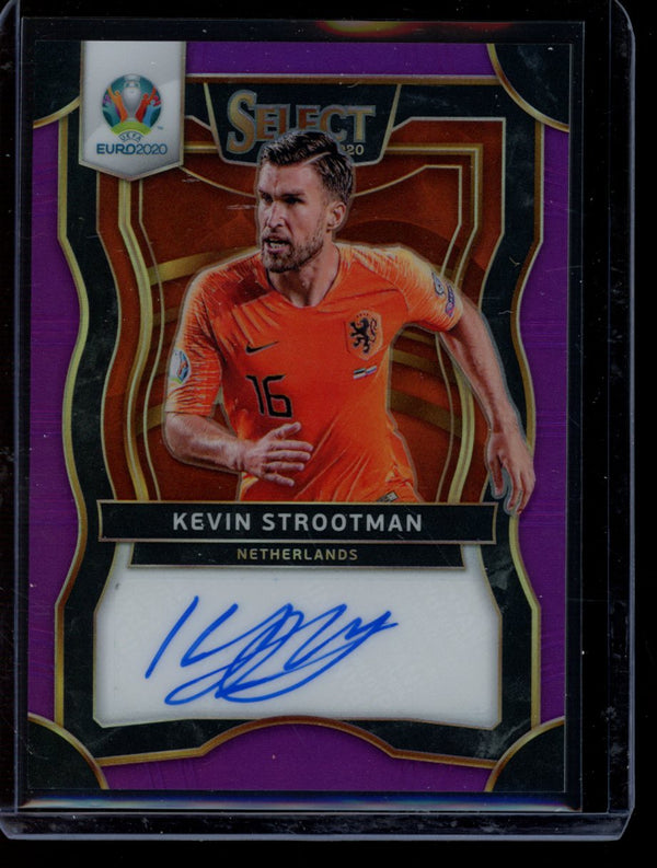 Kevin Strootman 2020 Panini Select Euro Signatures Purple 71/75