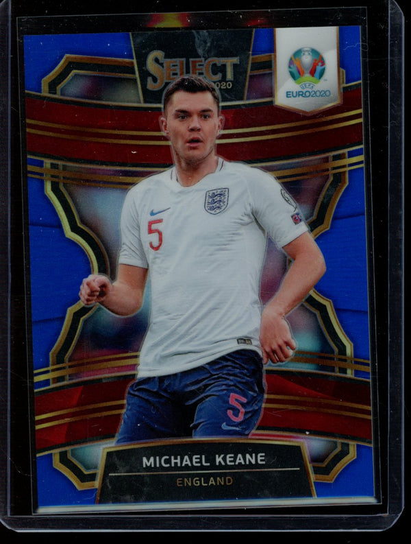 Michael Keane 2020 Panini Select Euro Blue Prizm 137/225