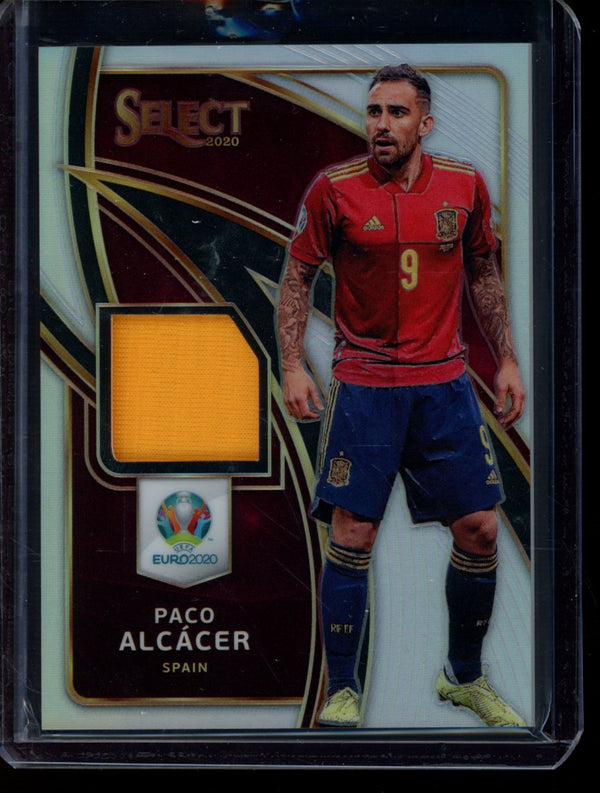 Paco Alcacer 2020 Panini Select Euro Select Stars Silver