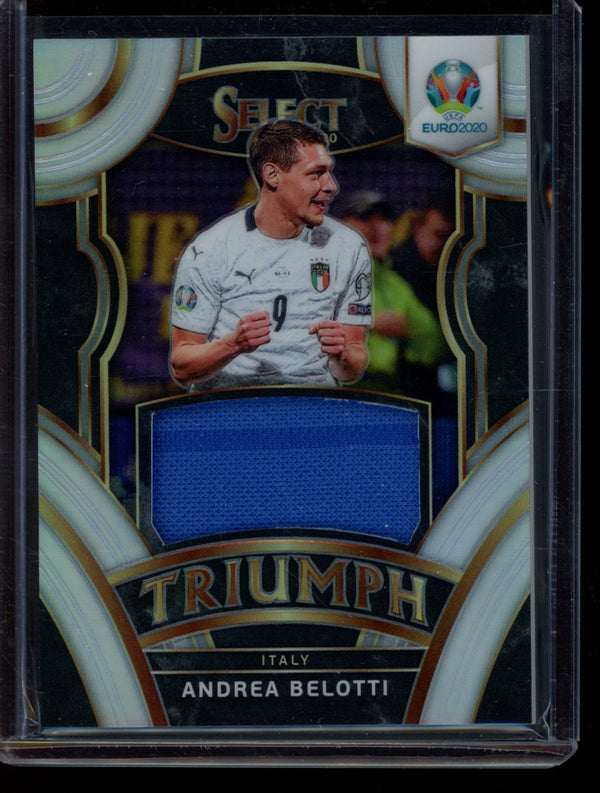 Andrea Belotti 2020 Panini Select Euro Triumph Silver