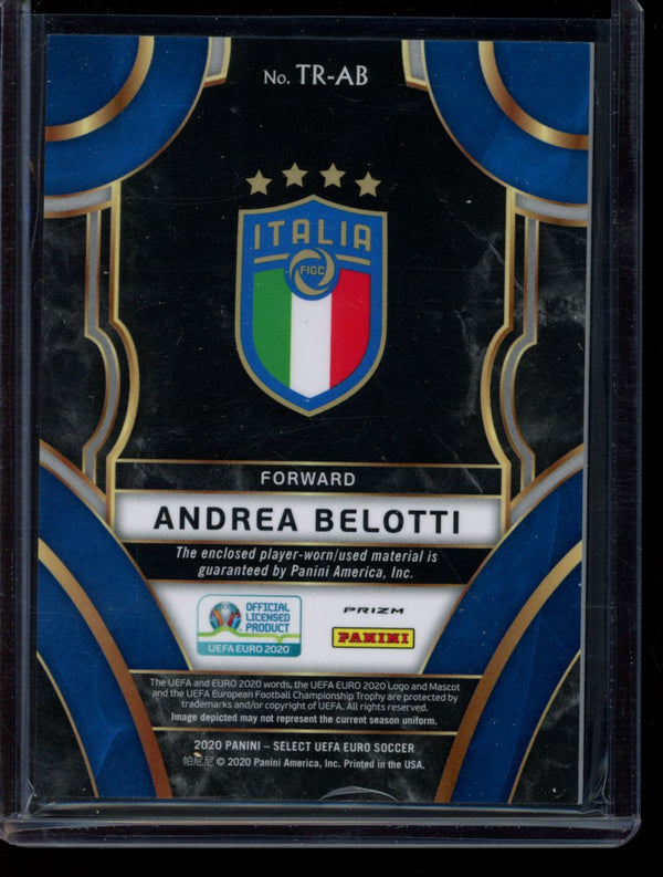 Andrea Belotti 2020 Panini Select Euro Triumph Silver